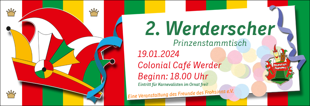 Banner Prinzenstammtisch 2024