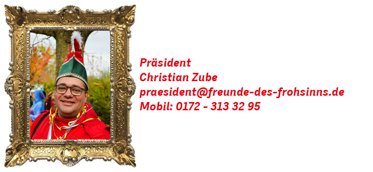 Präsident Christian Zube